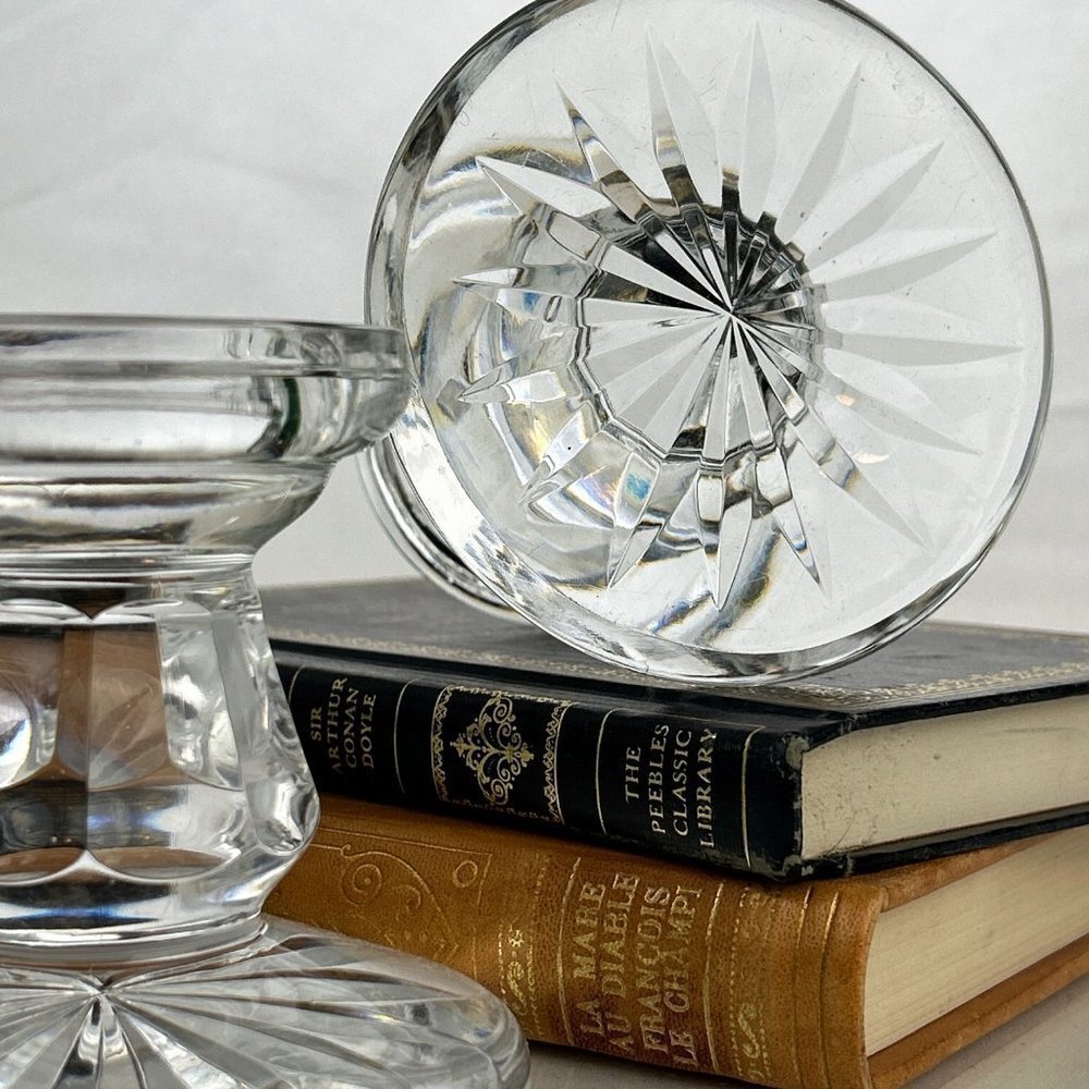 Waterford Crystal Candle Holders | Vintage Crystal Tea Light Holders | Beautiful - Picture 7 of 8